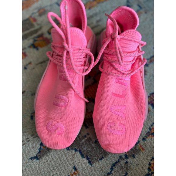 Adidas NMD Human Race Trail x Pharrell Sun Calm 2019 - Size 8.5 - Picture 12 of 13